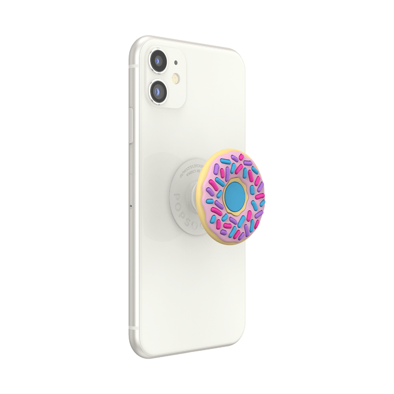 PopGrip Premium Finger Griff Halterung (Austauschbarer Top) für Smartphones / Tablets (803977) - PopOuts D'ohnut