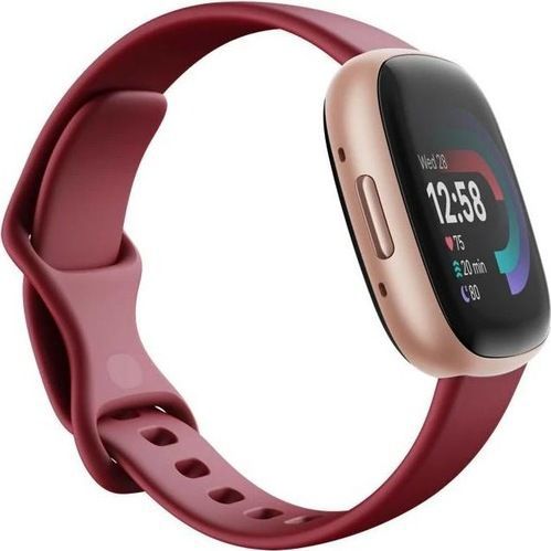 Fitbit Versa 4 - Sportieve smartwatch met ingebouwde gps en een batterijduur tot 6 dagen. Compatibel met Android en iOS.