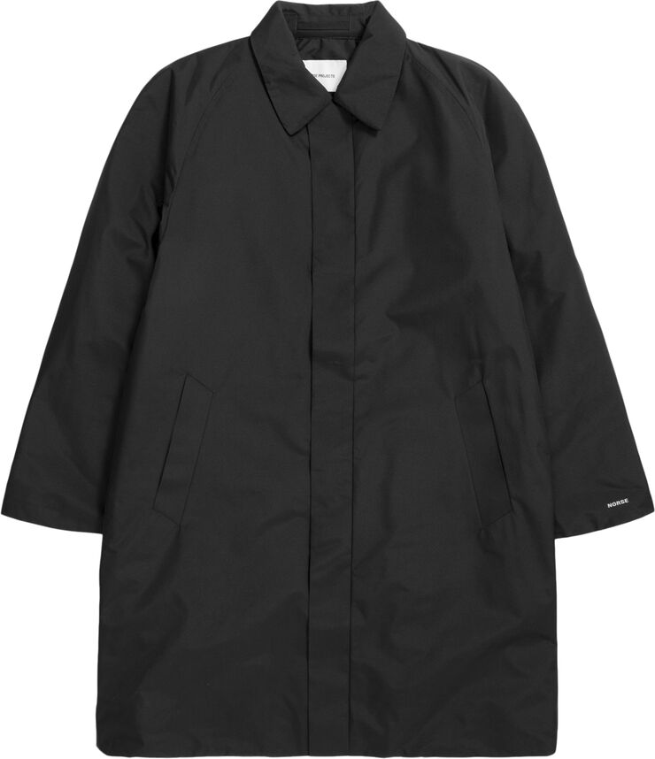 Norse Projects Vargo Gore-Tex Windstopper Raglan Mac Sort