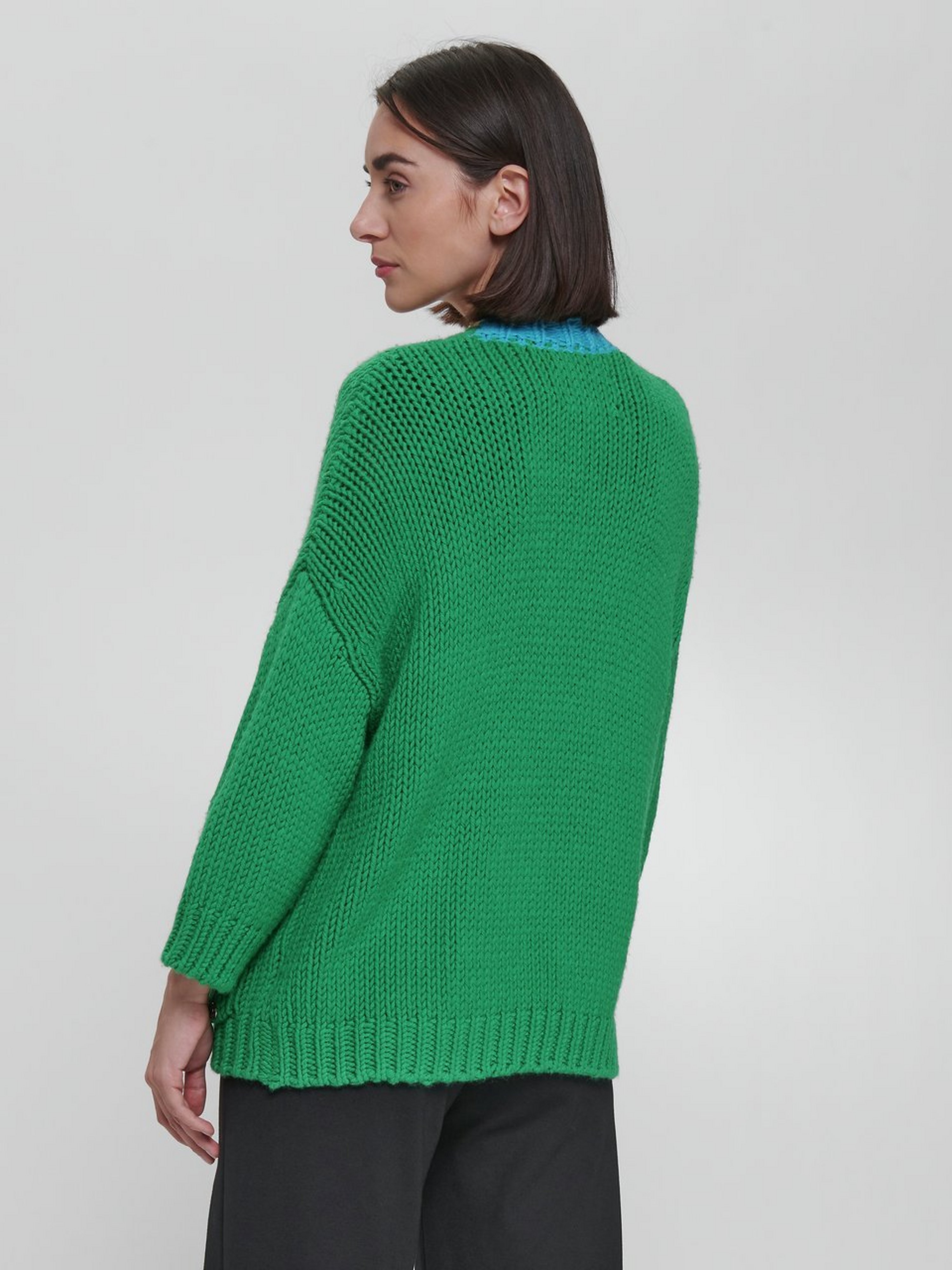 Strickjacke mit 1/2-Arm