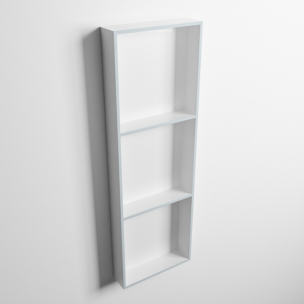 Mondiaz Easy nis 90x30x8cm 3 vakken clay/talc