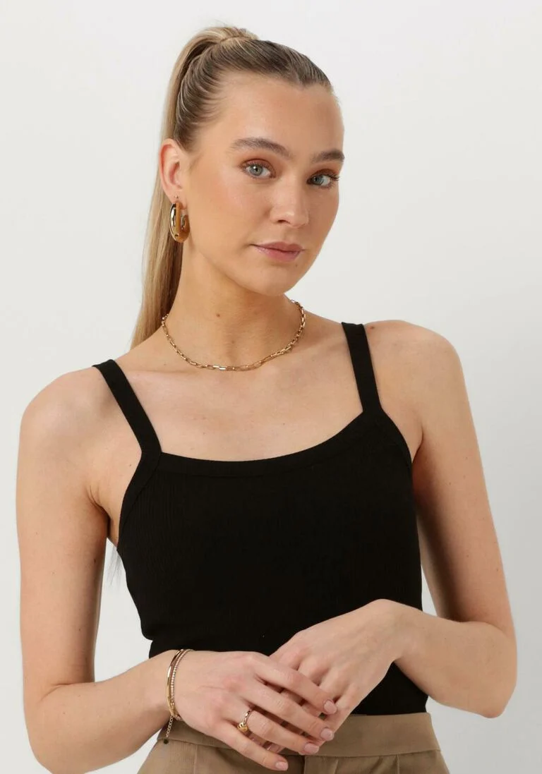 SELECTED FEMME zwarte selected femme top slfcelica anna strap tank top