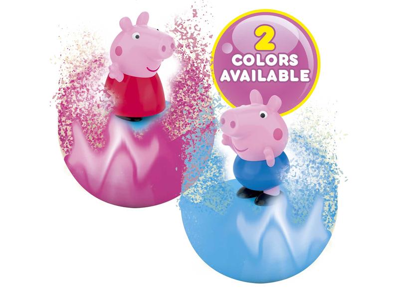 Craze Badekugel Inkee – Peppa Pig 1 Stück Überraschungs-Badebombe mit einem Peppa Wutz Stempel