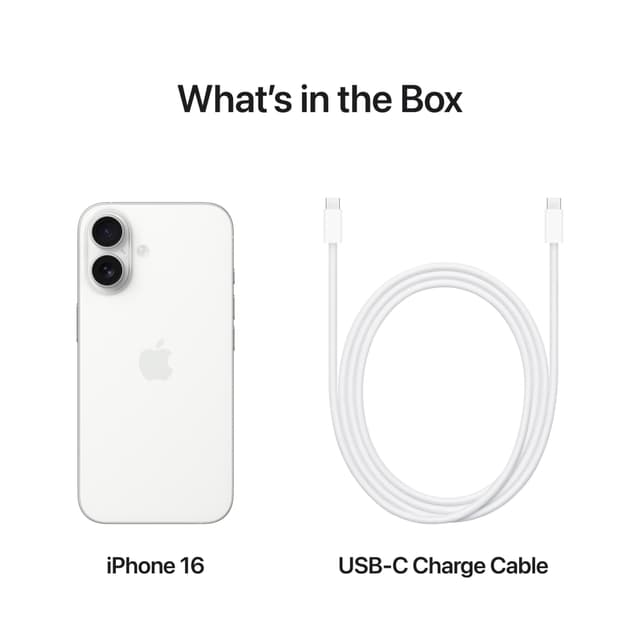 iPhone 16 – 5G smartphone 256GB (hvid)