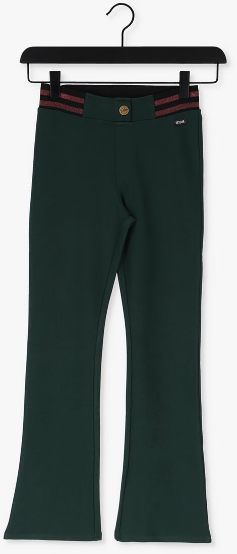 RETOUR donkergroene retour pantalon geke