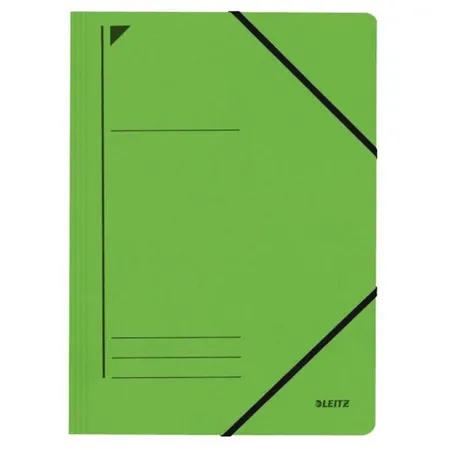 Leitz 39800055 Eckspanner, A4, Füllhöhe 300 Blatt, Pappkarton, grün