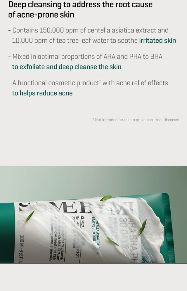 SOME BY MI - AHA,BHA,PHA 30 Dagen Wonderbaarlijke Acne Clear Foam
