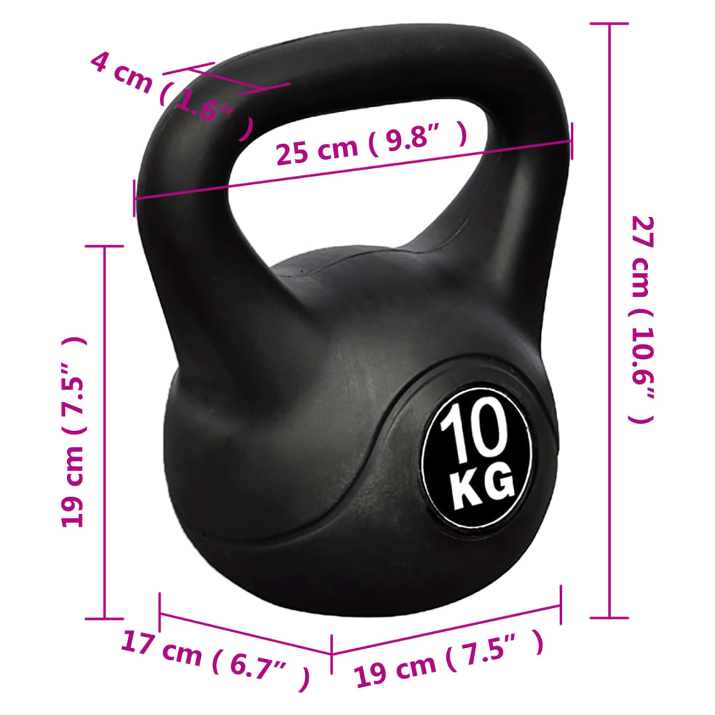 Kettlebell Vidaxl de 10 kg