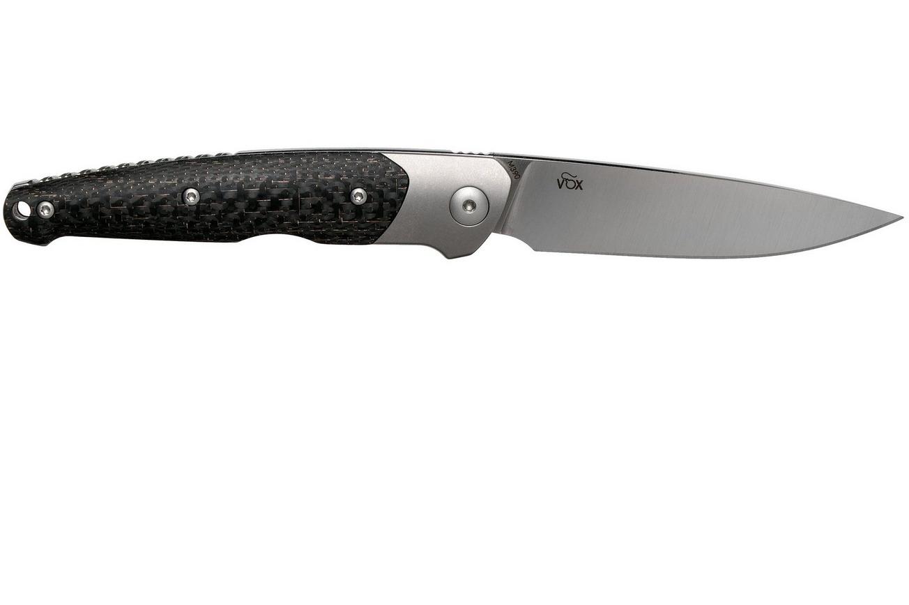 Viper Key V5978FCB Bolster Copper Carbonfiber zakmes, Jesper Voxnaes design