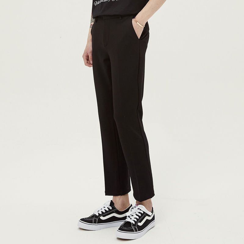 DragonRoad - Cropped rechte broek