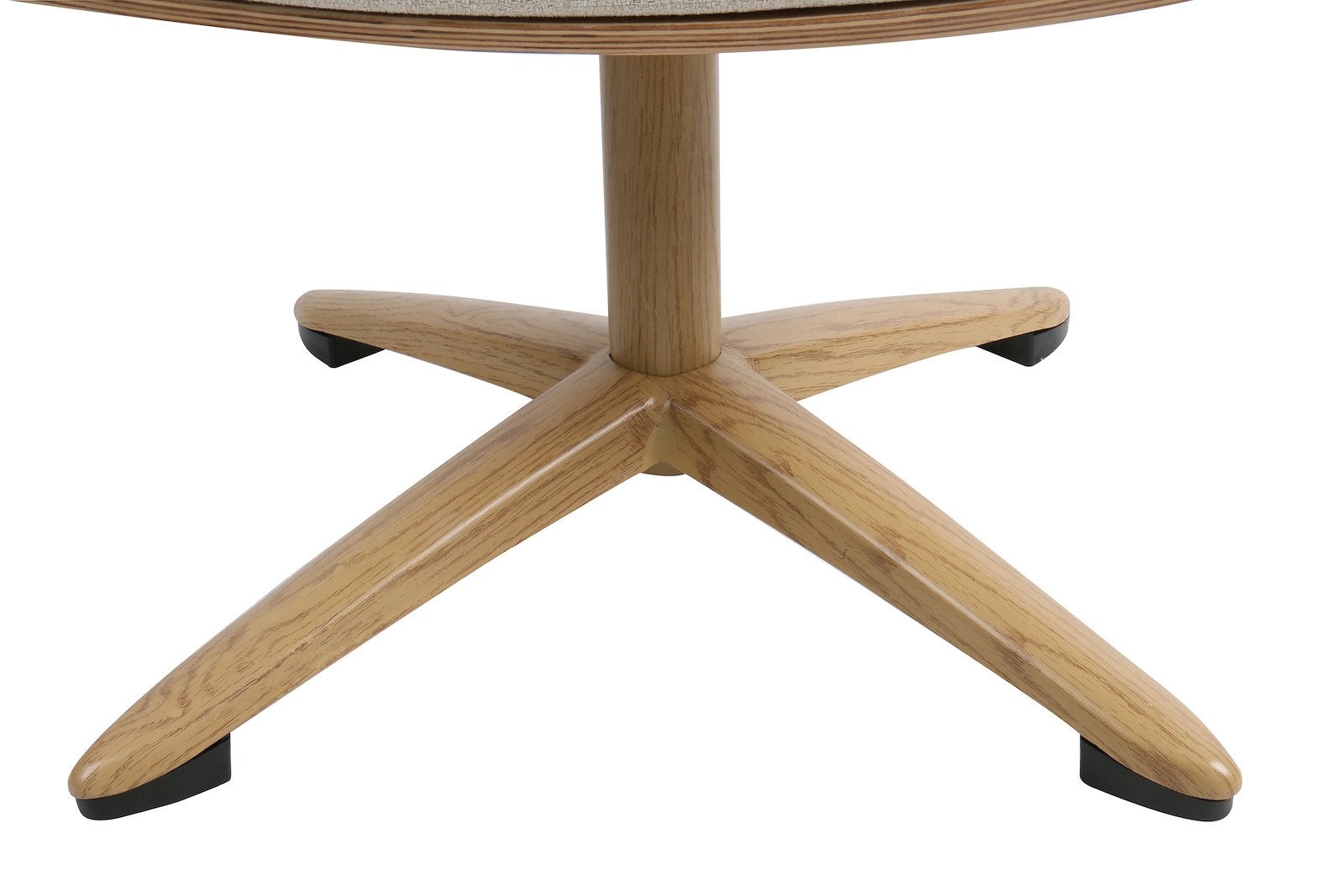 Reno krakk trefarget stålunderstell, stoff Arne 22 Beige
