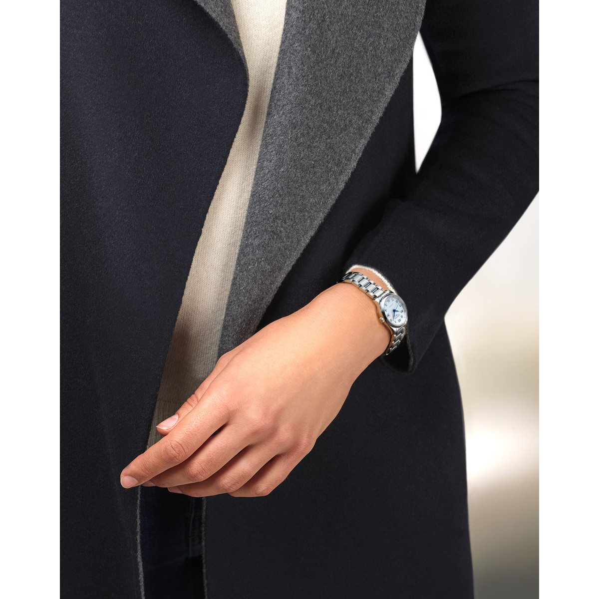 Montre Longines femme acier bracelet acier