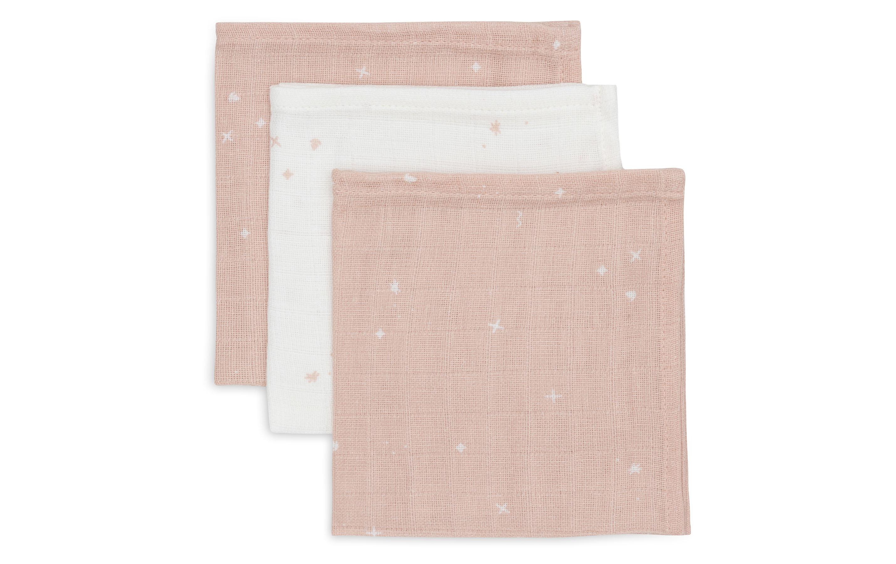Mulltuch Nuscheli 3er Set Wild Rose 31 cm x 31 cmMultifunktionale Spucktücher