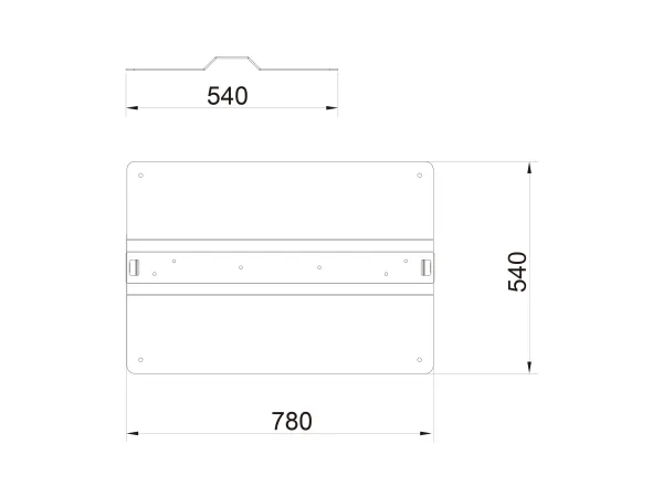 Multibrackets M Pro Series - Komponenter til montering (monteringsbase) - for kiosk - stål - sort - gulvstandermonterbar - for Samsung OM55N-D