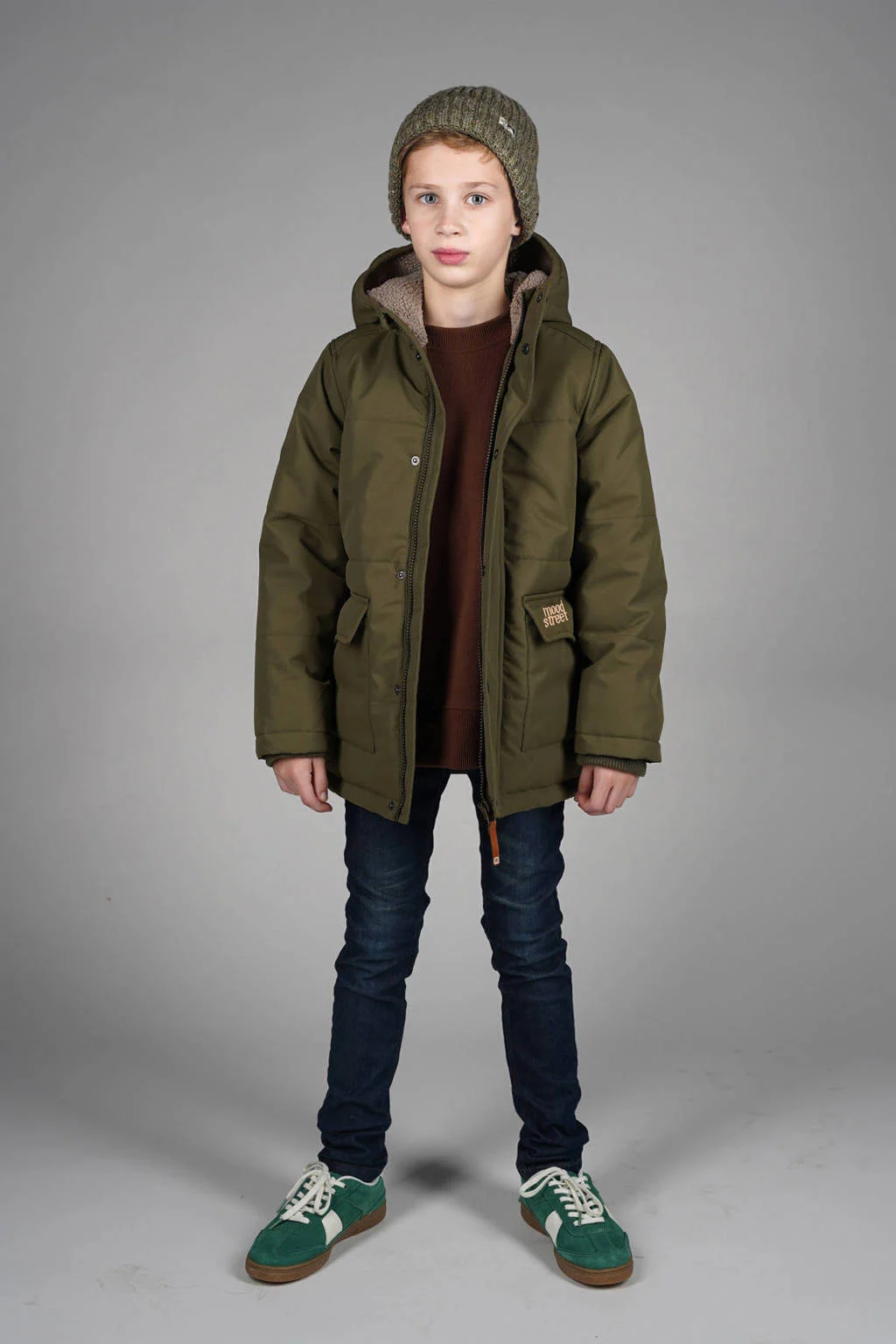 Moodstreet parka groen