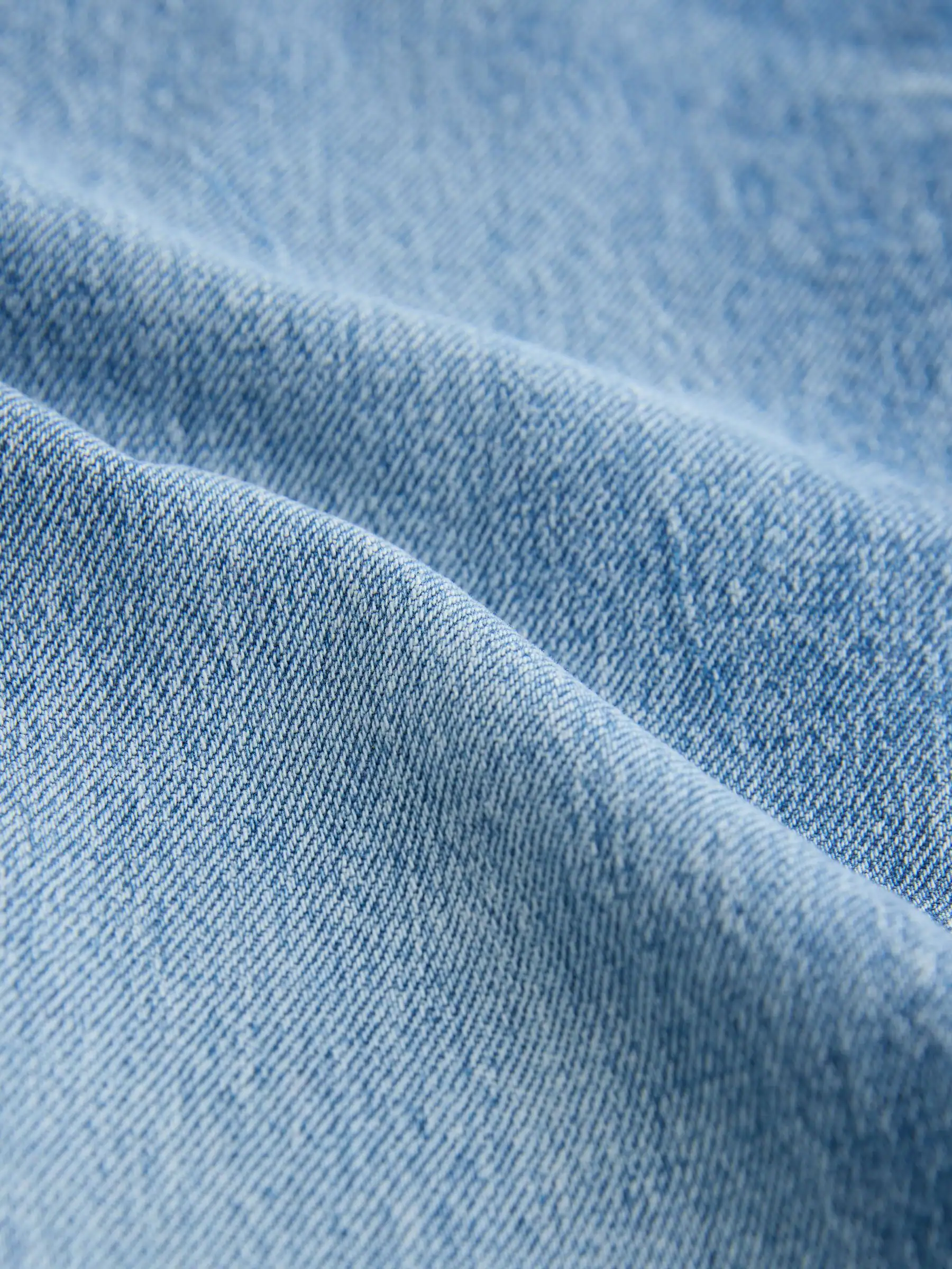 Middenblauw denim - Zwangerschapsjeans met rechte pijpen