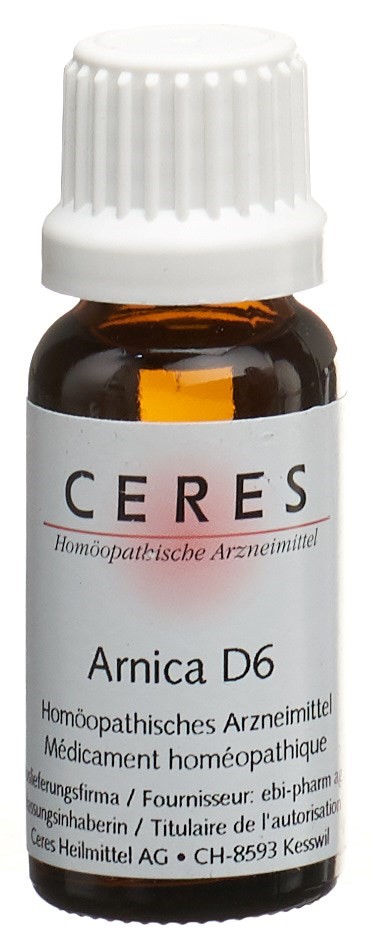 CERES Arnica Dil 6 D Dilution Fl 20 ml