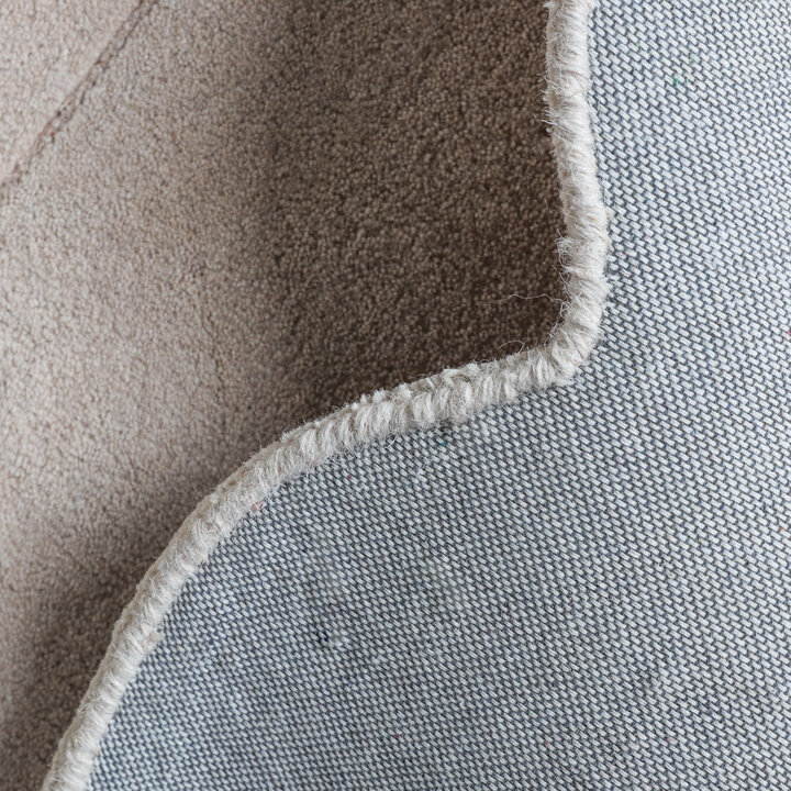 Organisch vloerkleed - Chester Lines Creme