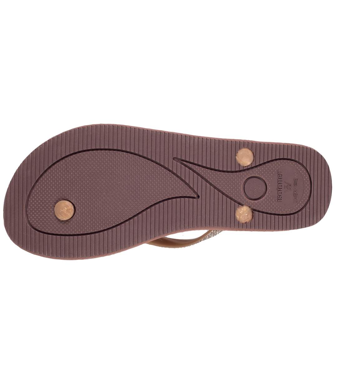 Isotoner Tongs femme ornements
