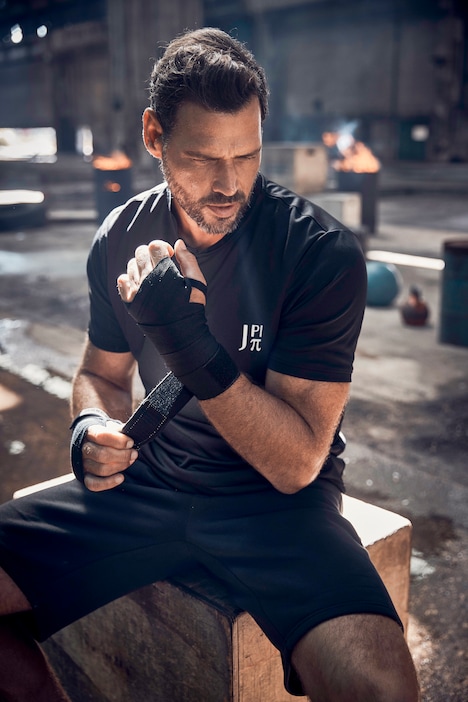 JAY-PI Sweat-Bermuda, mit Tunnelzug, bis 8 XL