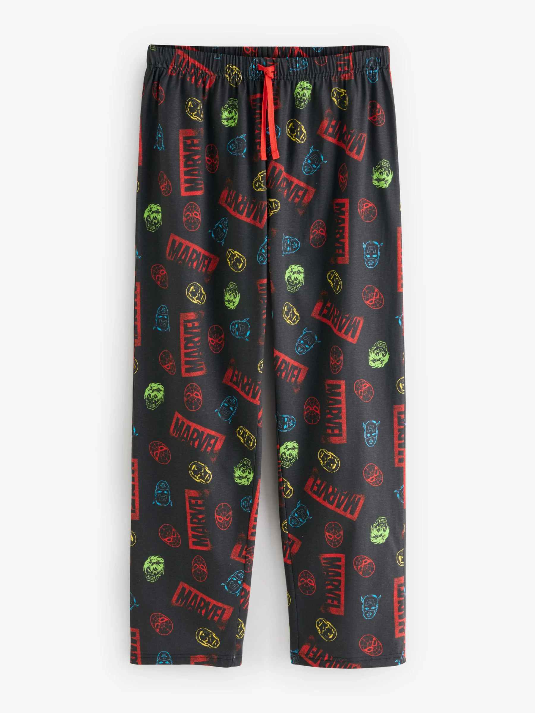 Vanilla Underground Marvel Avengers 100% Cotton Short Sleeve Long Leg Pyjamas Set