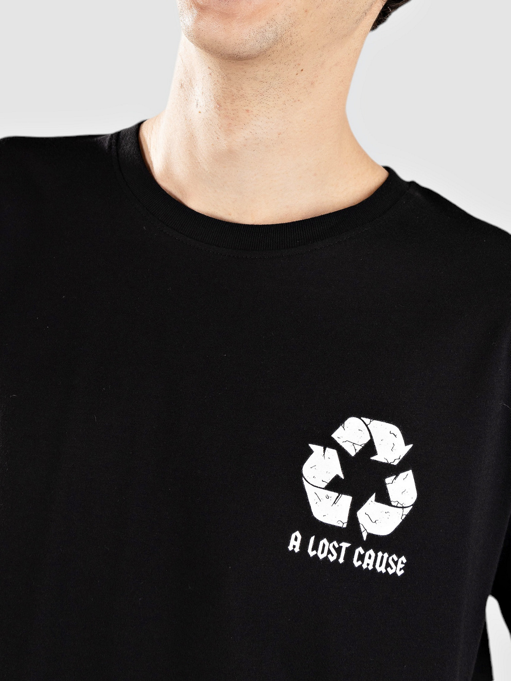 A Lost Cause Recycle Or Die T-Shirt black