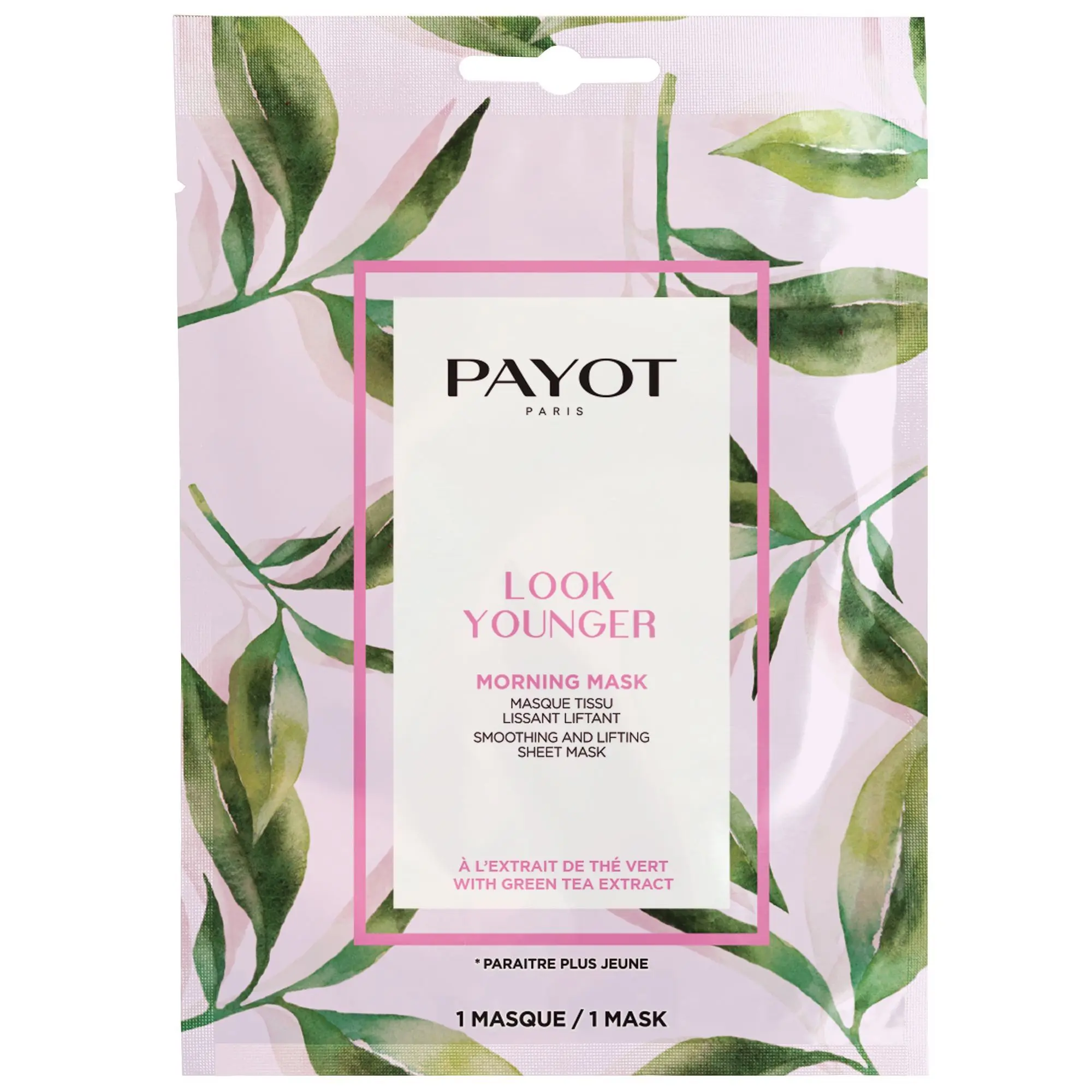 Payot - Morning Masks Look Younger Masque Tissu Lissant Liftant- Masque monodose