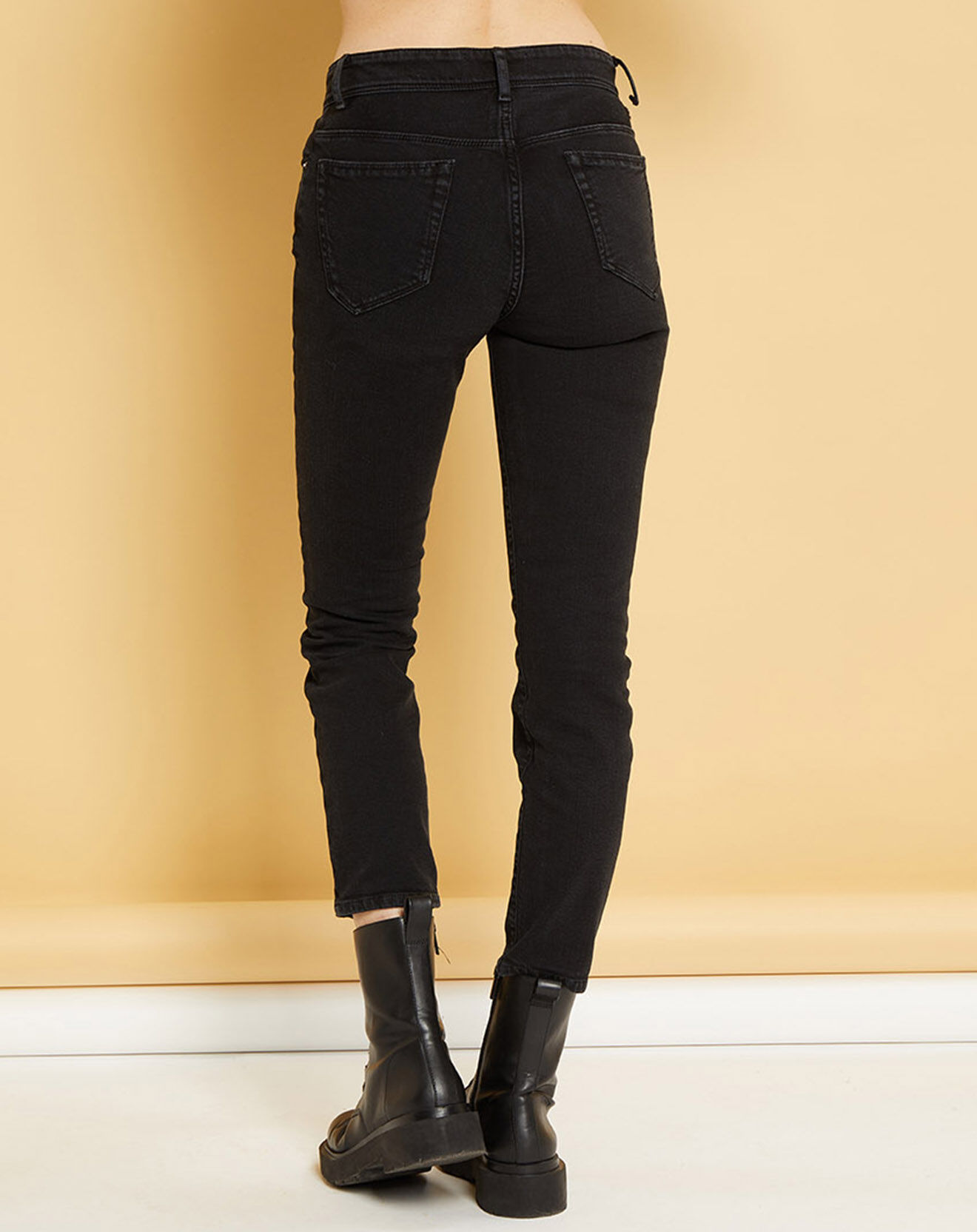Acquaverde Jean slim Natural Arizona black stone