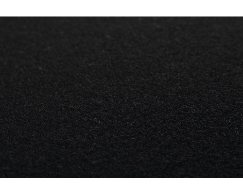 Velours tapijt Dover zwart 400 cm (per meter verkocht)