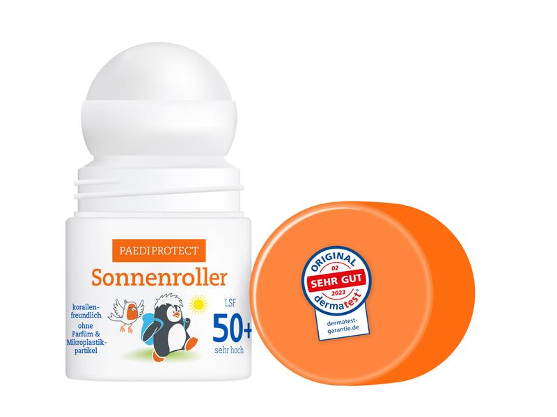 Paediprotect Sonnencreme LSF 50  50 ml Sonnenroller für unterwegs