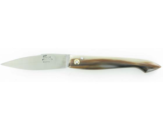 La Capucin Petit Modèle Corne Blonde Couteau de poche par Cognet Douk Douk