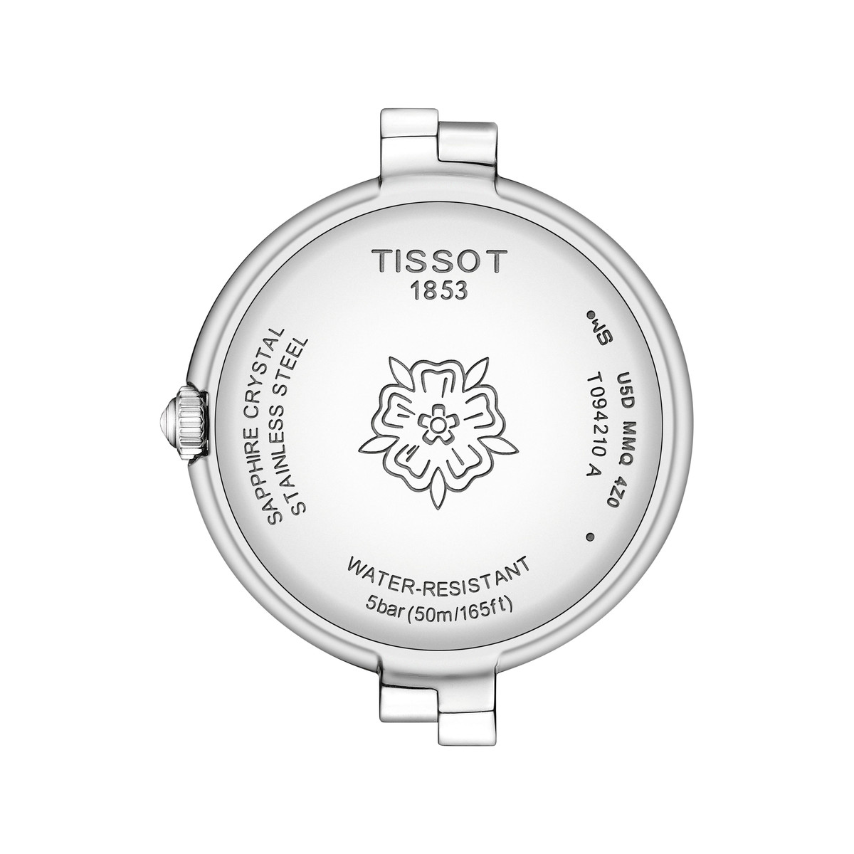Montre TISSOT T-lady femme bracelet acier inoxydable gris