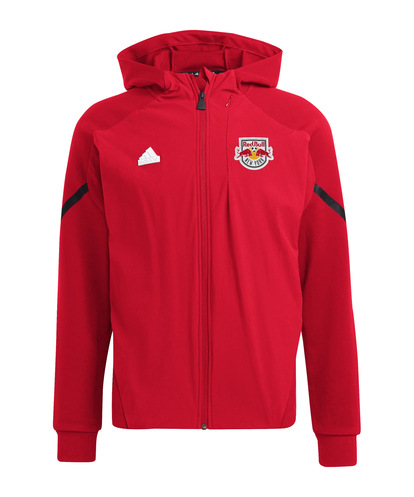 adidas New York Red Bulls Anthem Jacke Rot
