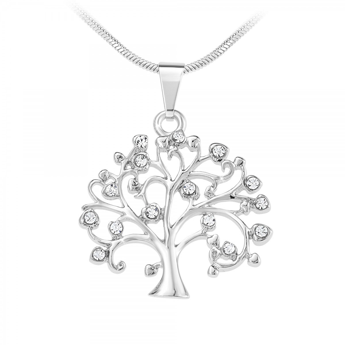 Collier arbre de vie SC Crystal orné de Cristaux scintillants