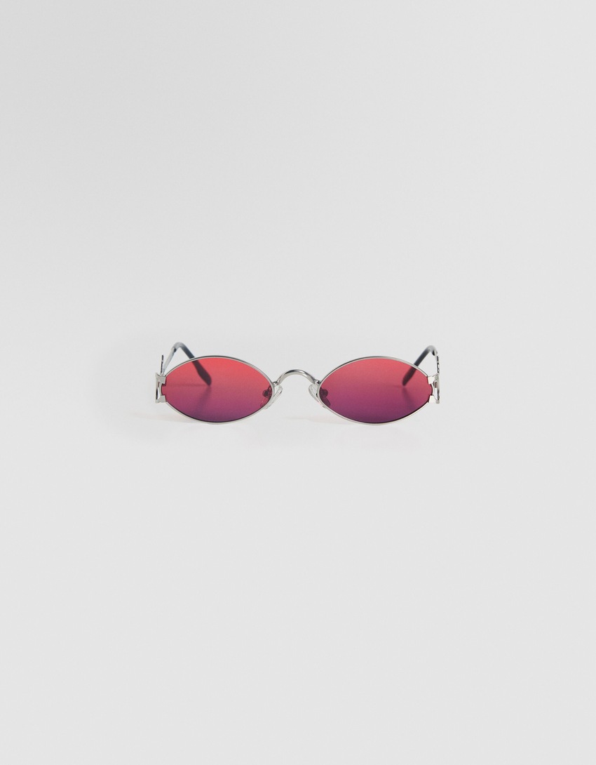 Óculos de sol Bershka da geração metálica