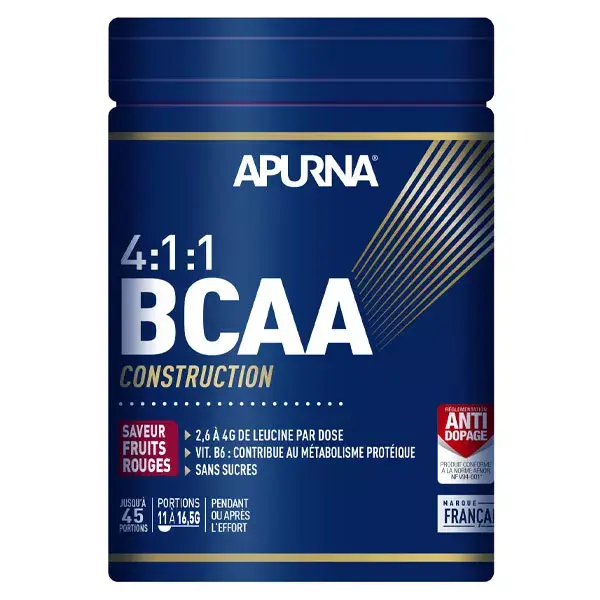 Apurna BCAA 4.1.1. Frutas Vermelhas 400g