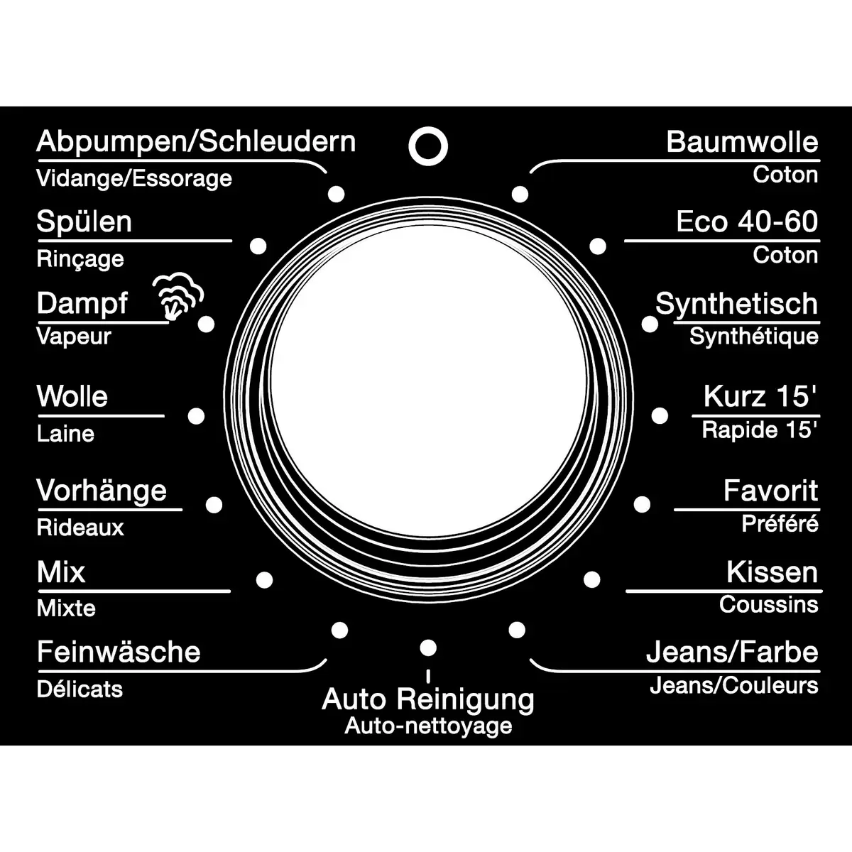 Set Waschmaschine und Trockner Sangiorgio Waschturm 8kg