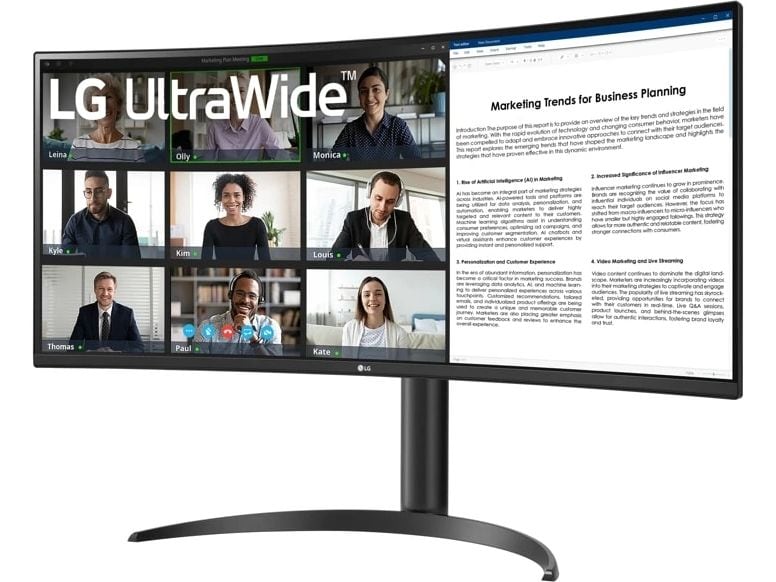 LG Monitor 34WR55QK-B 34