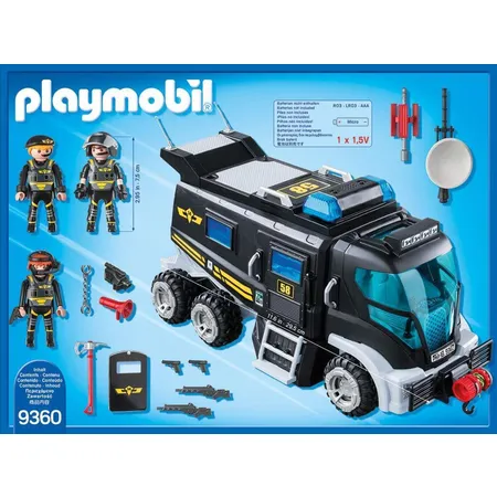 PLAYMOBIL® 9360 SEK-Truck mit Licht und Sound