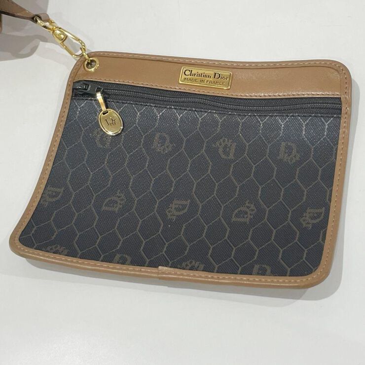 Dior Vintage Dior Crossbody Bag Brown
