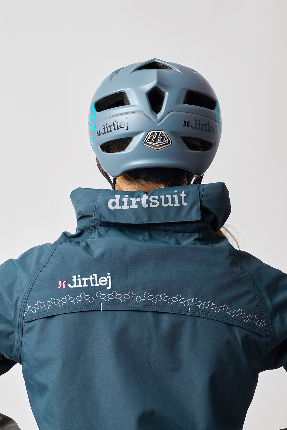 Dirtlej Dirtsuit Core Edition heldragt med lange ben til kvinder Turkis
