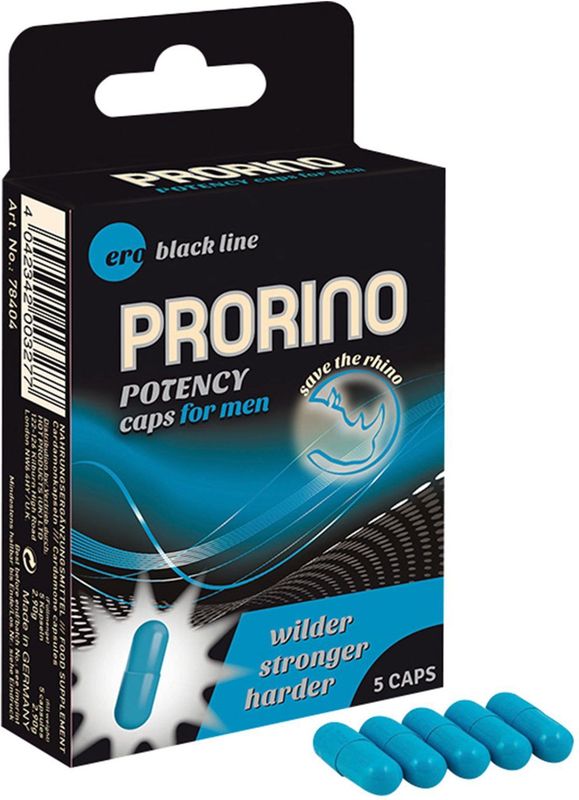 HOT Potency Pills for Men - 10 Pieces red