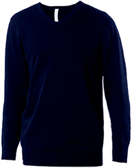 Kariban K965 - Pull Col V Homme en Coton et Acrylique