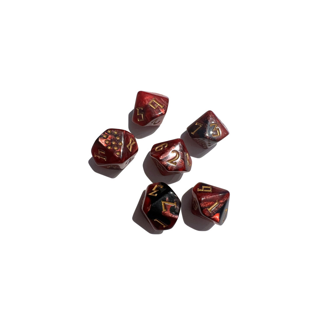 Kult: Divinity Lost - Dice Set - Inferno Edition