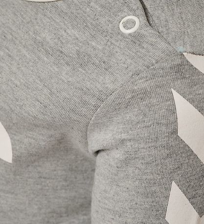 Hummel Bluse - hmlFlipper - Gråmeleret