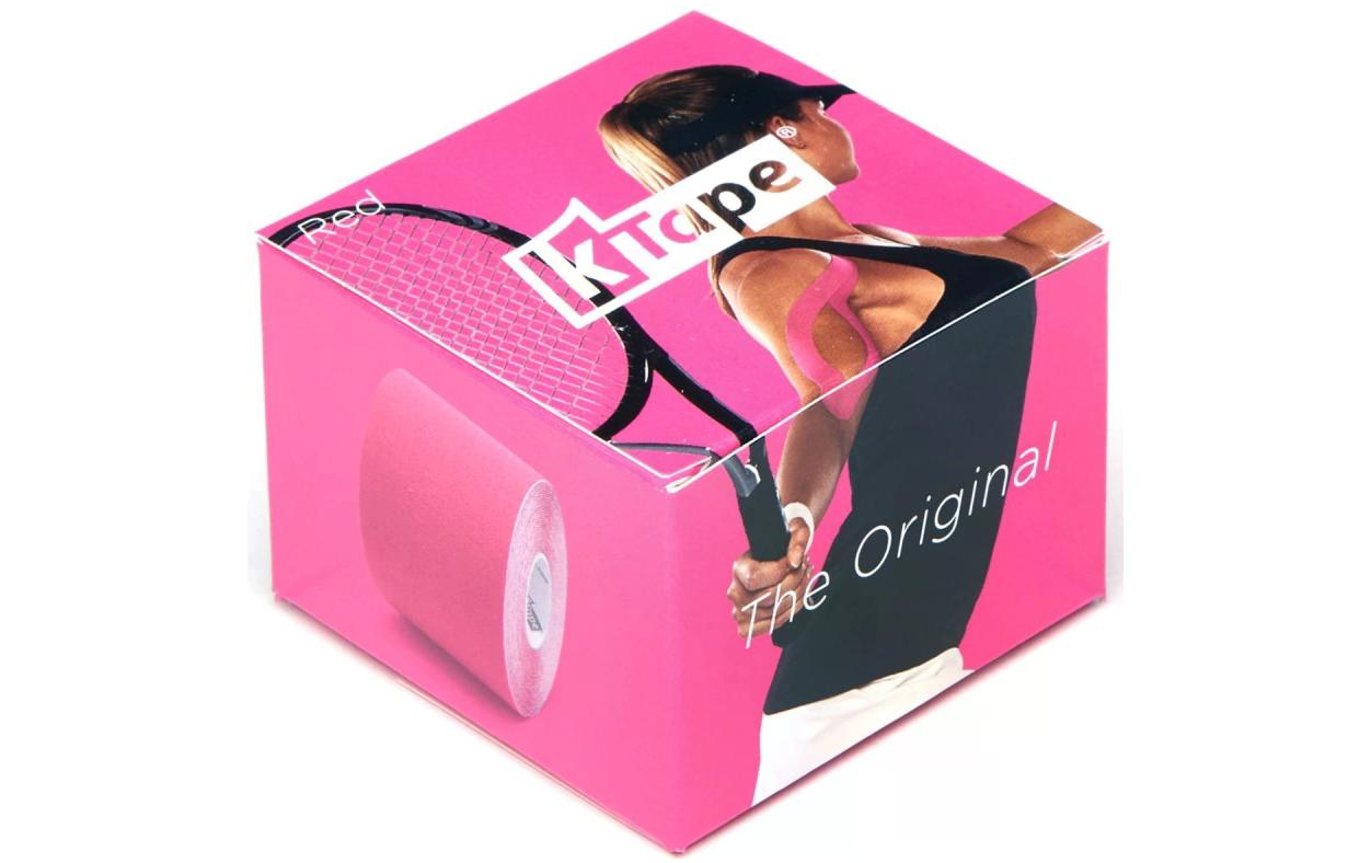 K-Tape pink 5 cm x 5 mAtmungsaktives Kinesiology Tape für Muskeln und Gelenke