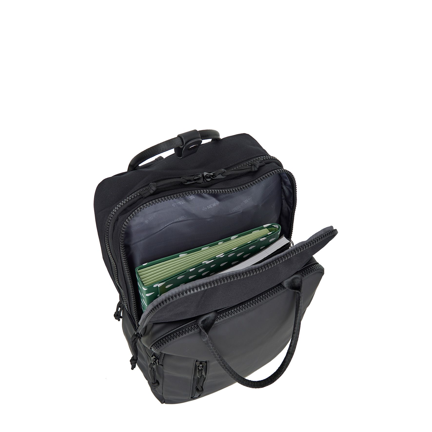 New Rebels Bruce Milwaukee Handel Backpack 15,6 inch Black