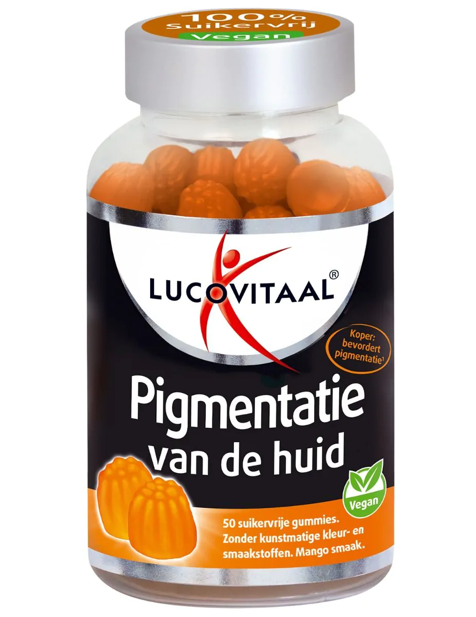 Pigmentatie van de huid 50 gummies (THT 09-2026)