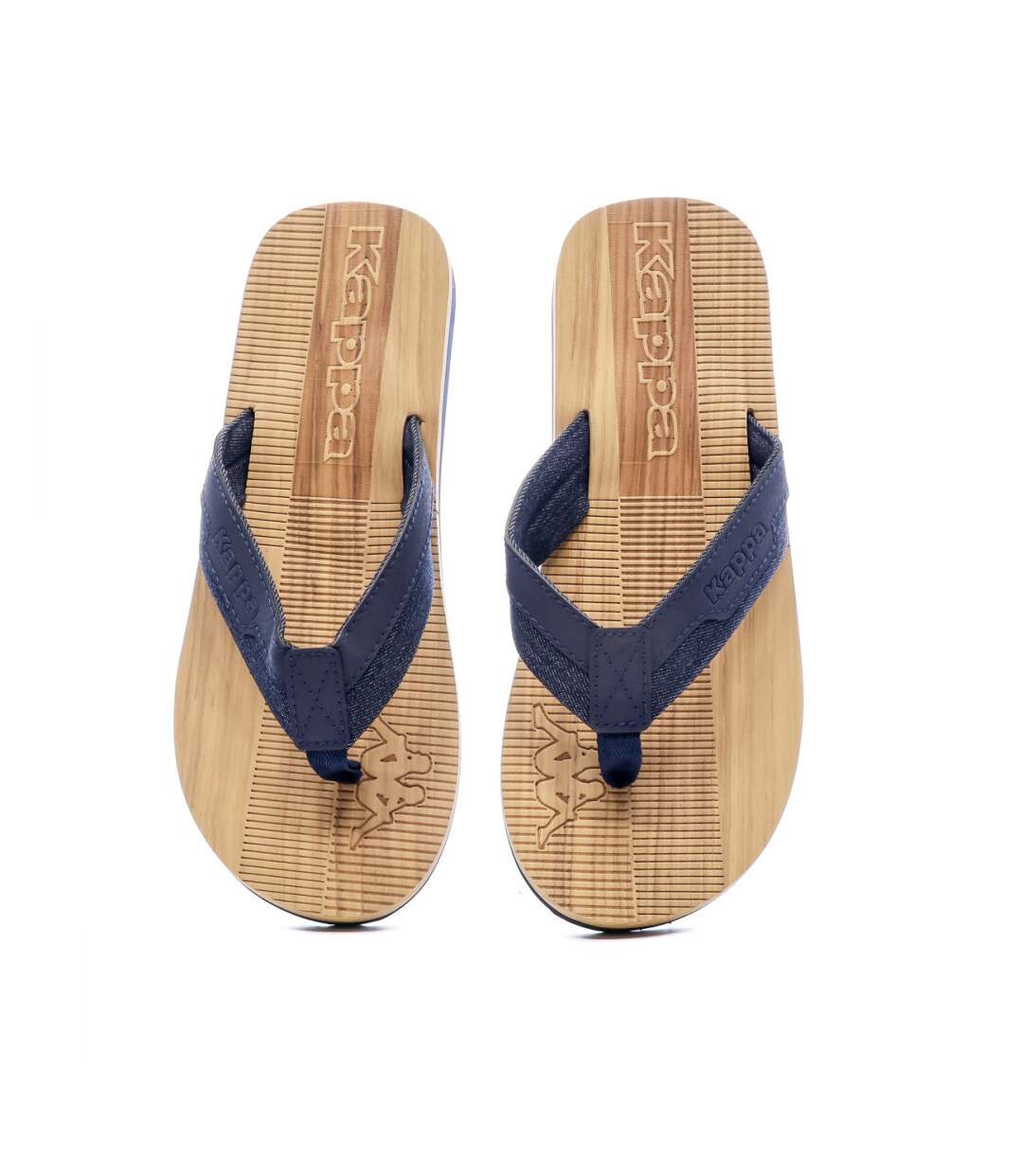 Tongs Marron/Marine Homme Kappa Nemilio