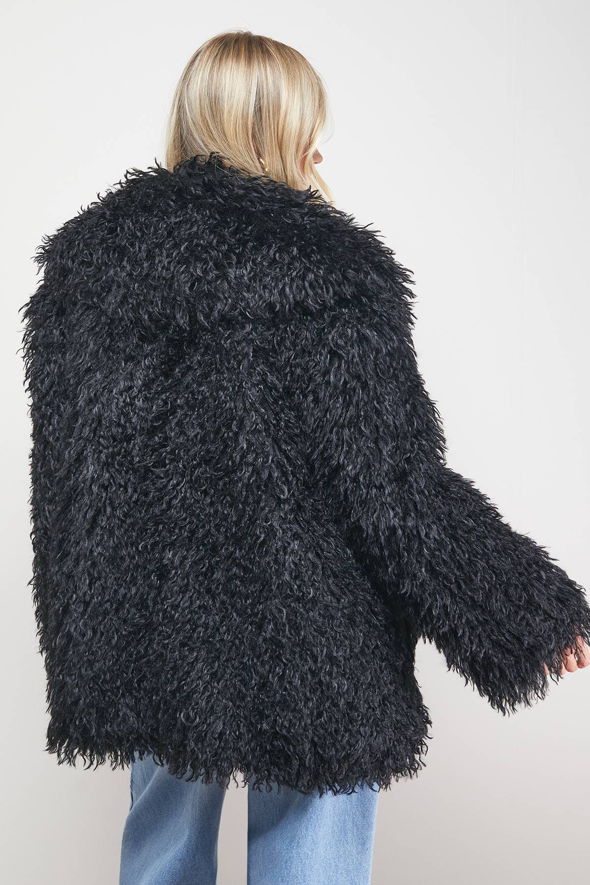 Oasis Manteau Court en synthétique Mongole